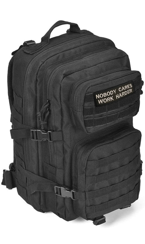 NOBODY CARES WORK HARDER VELCRO PATCH