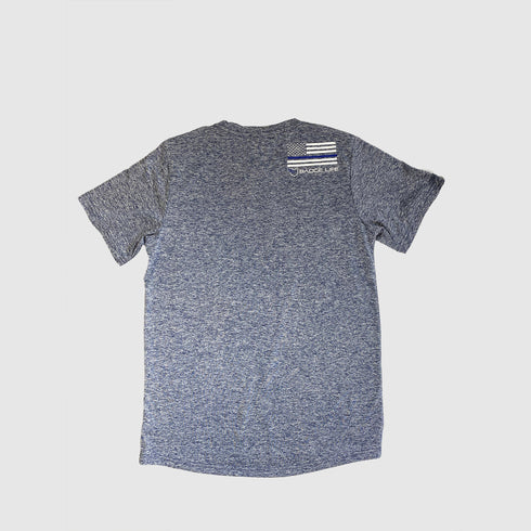 Adapt and Overcome T-Shirt Greyish Blue