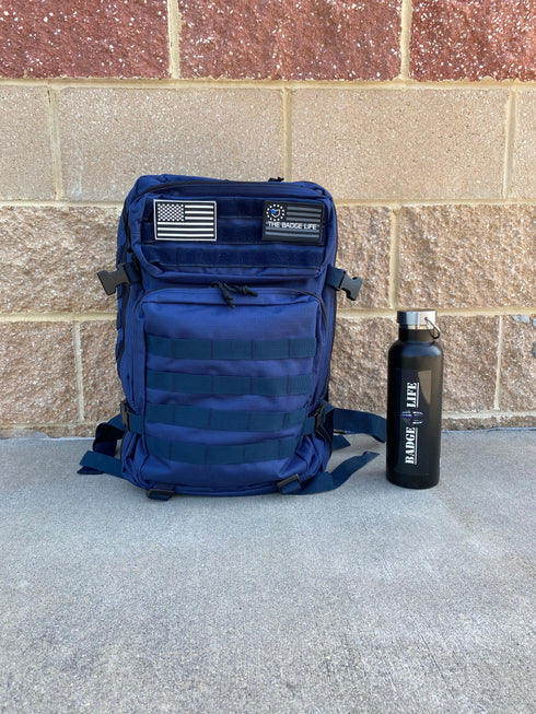 Versatile 45L Backpack Blue