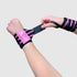 Pink Weightlifting Wrist Wraps Set